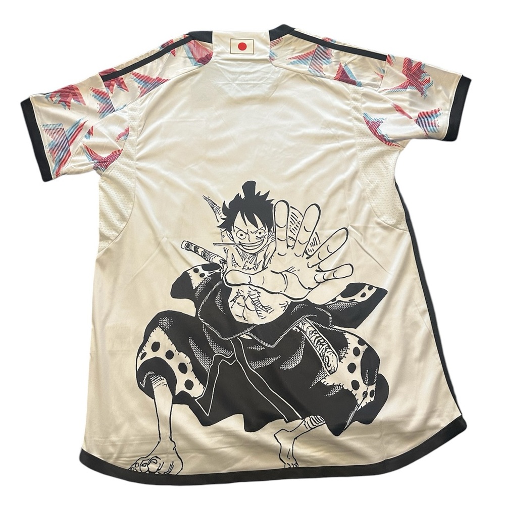 Japan special one piece kit. Monkey D luffy king of pirates soccer jersey.